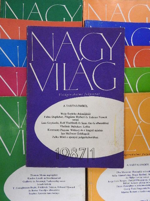 Fried István - Nagyvilág 1987. (nem teljes évfolyam) [antikvár]