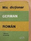E. Sireteanu - Mic dictionar German-Roman (minikönyv) [antikvár]