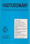 Nagy László - Hadtudomány XIII. évfolyam 2003/1. [antikvár]