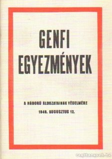 Pásztor Imre - Genfi egyezmények [antikvár]
