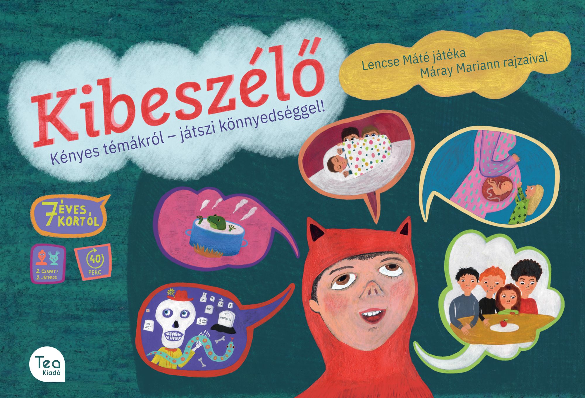 Lencse Máté-Peer Krisztina-Kele Fodor Ákos - Kibeszélő TÁRSASJÁTÉK