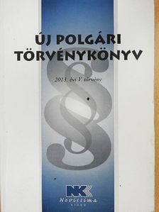 Új polgári törvénykönyv [antikvár]