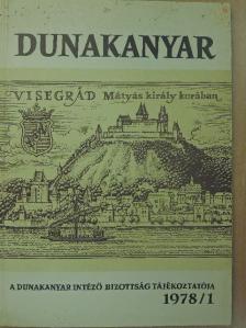 Ágh Bíró Béla - Dunakanyar 1978/1. [antikvár]