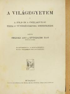 Cholnoky Jenő - A Világegyetem (rossz állapotú) [antikvár]