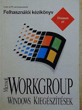 Felhasználói kézikönyv - Microsoft Workgroup Windows [antikvár]