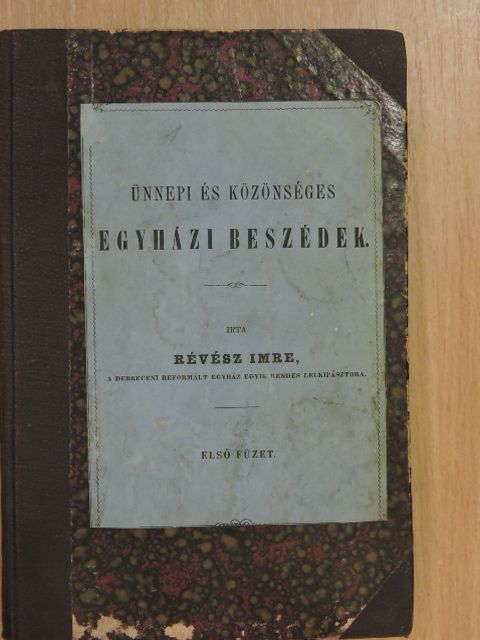 Révész Imre - Ünnepi és közönséges egyházi beszédek I., III. [antikvár]