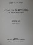 Gróf Vay Sándor - Udvari dámák leveleiből és más elbeszélések [antikvár]