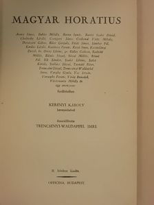 Q. Horatii Flacci - Magyar Horatius/Horatius Noster [antikvár]