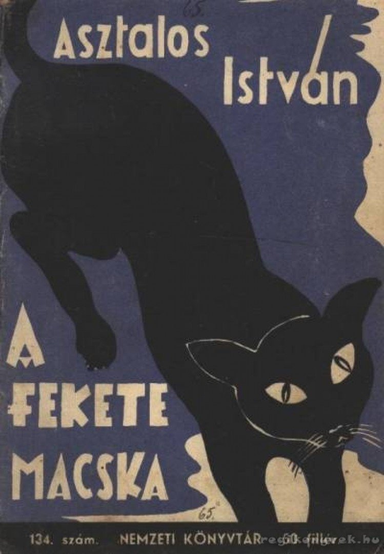 Asztalos István - A fekete macska [antikvár]