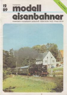Wolf-Dietger Machel - Modelleisenbahner 1989/12. [antikvár]