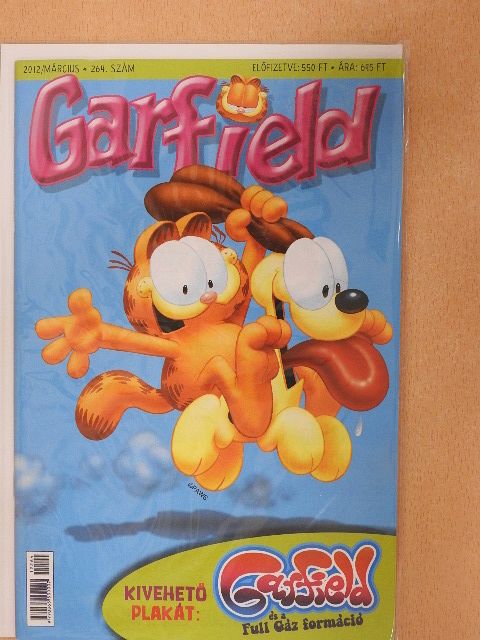 Jim Davis - Garfield 2012. március (olvasatlan, nyomdatiszta állapotú) [antikvár]