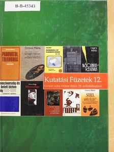 Áldozó István - Kutatási füzetek 12. [antikvár]