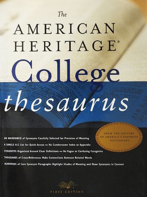 The American Heritage College Thesaurus [antikvár]