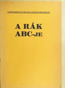 Manninger Vilmos - A rák ABC-je [antikvár]
