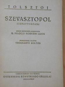 Tolsztoj - Szevasztopol [antikvár]