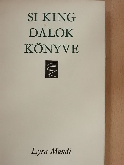 Si King - Dalok könyve [antikvár]