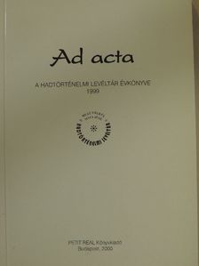 Ad acta 1999 [antikvár]
