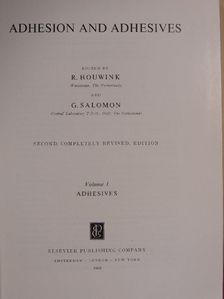 Adhesion and Adhesives I. [antikvár]