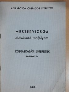 Mestervizsga előkészítő tanfolyam [antikvár]