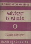 Rabinovszki Máriusz - Művészet és válság [antikvár]
