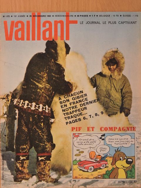 PIF Vaillant 29. Décembre 1963 [antikvár]