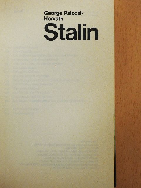 George Paloczi-Horvath - Stalin [antikvár]