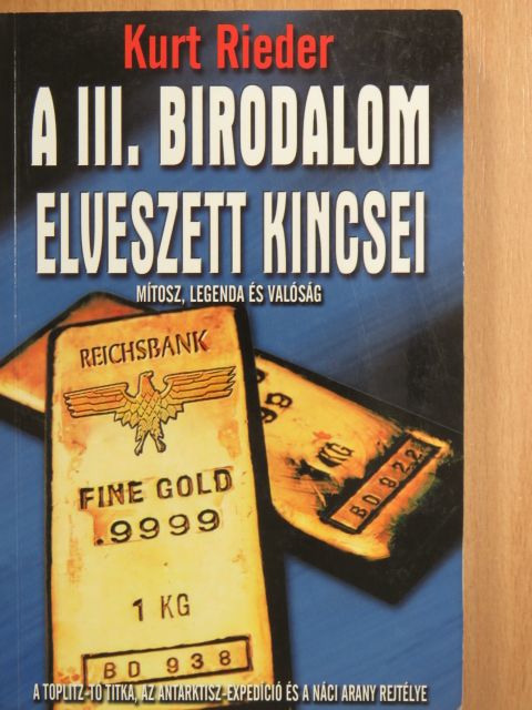 Géczi Zoltán - A III. Birodalom elveszett kincsei [antikvár]