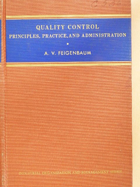 A. V. Feigenbaum - Quality Control [antikvár]