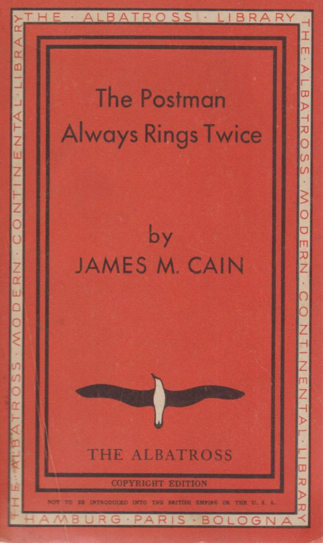 James M. Cain - The Postman Always Rings Twice [antikvár]