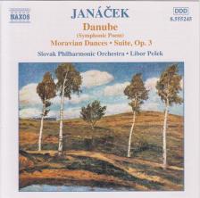 JANÁCEK - DANUBE, MORAVIAN DANCES, SUITE OP.3 CD PESEK