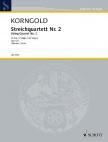 KORNGOLD - STREICHQUARTETT NR.2 , STIMMEN