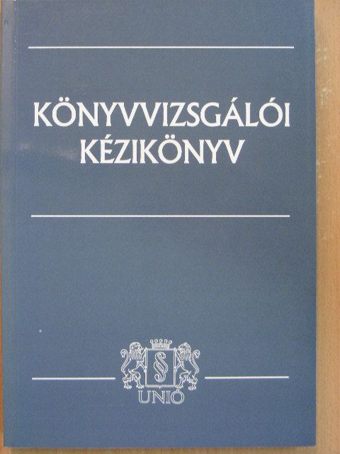 Aranyi Szilvia - Könyvvizsgálói kézikönyv [antikvár]