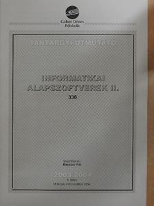 Baczoni Pál - Informatikai alapszoftverek II. [antikvár]