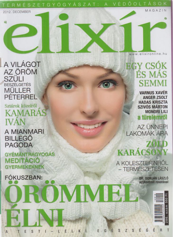 Dr. Nagy Róbert (főszerk.) - Elixír Magazin 2012. december [antikvár]