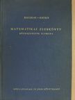 Dr. Bacskay Zoltán - Matematikai zsebkönyv [antikvár]