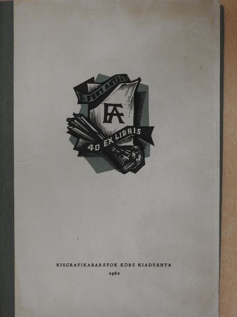 Fery Antal 40 ex libris [antikvár]