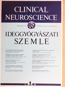Berényi Marianne - Ideggyógyászati Szemle 2001. szeptember 20. [antikvár]