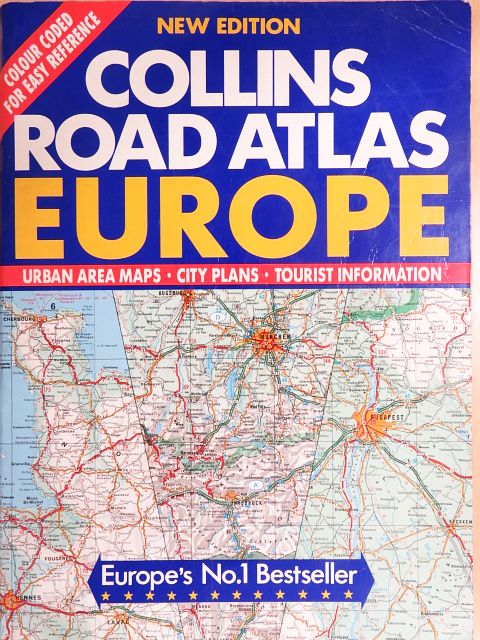 Collins Road Atlas - Europe [antikvár]