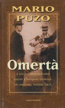 Puzo, Mario - Omertá [antikvár]
