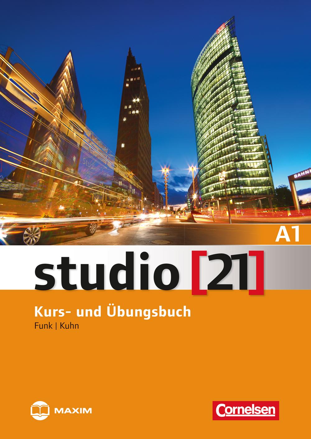 Christina Kuhn, Hermann Funk - studio (21) A1 Kurs- und Übungsbuch