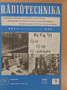Békei Ferenc - Rádiótechnika 1991. január [antikvár]