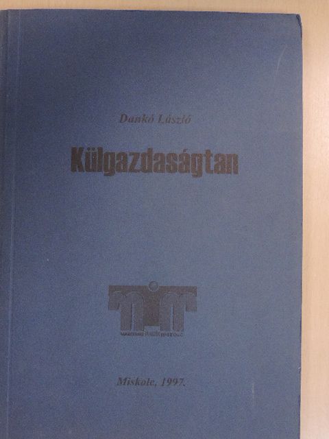 Dr. Dankó László - Külgazdaságtan [antikvár]