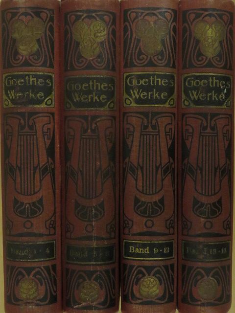 Johann Wolfgang Goethe - Goethes Werke 1-4. (gótbetűs) [antikvár]