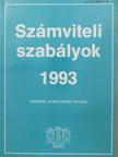 Dr. Zelei Beatrix - Számviteli szabályok 1993 [antikvár]