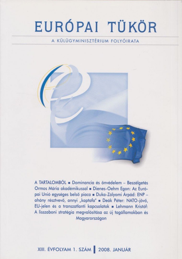 Hovanyecz László - Európai tükör 2008. január [antikvár]