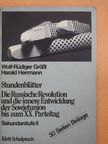 G. Müller - Stundenblätter/Die Russische Revolution und die innere Entwicklung der Sowjetunion bis zum XX. Parteitag [antikvár]