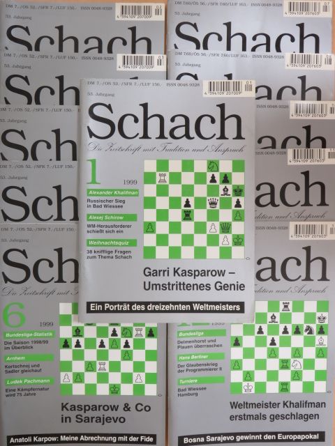 Christopher Lutz - Schach 1999. (nem teljes évfolyam) [antikvár]