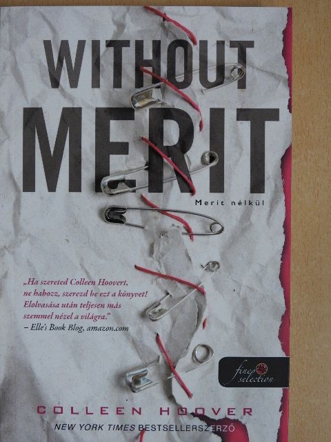 Colleen Hoover - Merit nélkül [antikvár]