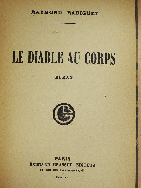 Raymond Radiguet - Le diable au corps [antikvár]