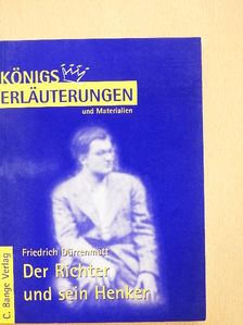 Bernd Matzkowski - Erläuterungen zu Friedrich Dürrenmatt Der Richter und sein Henker [antikvár]